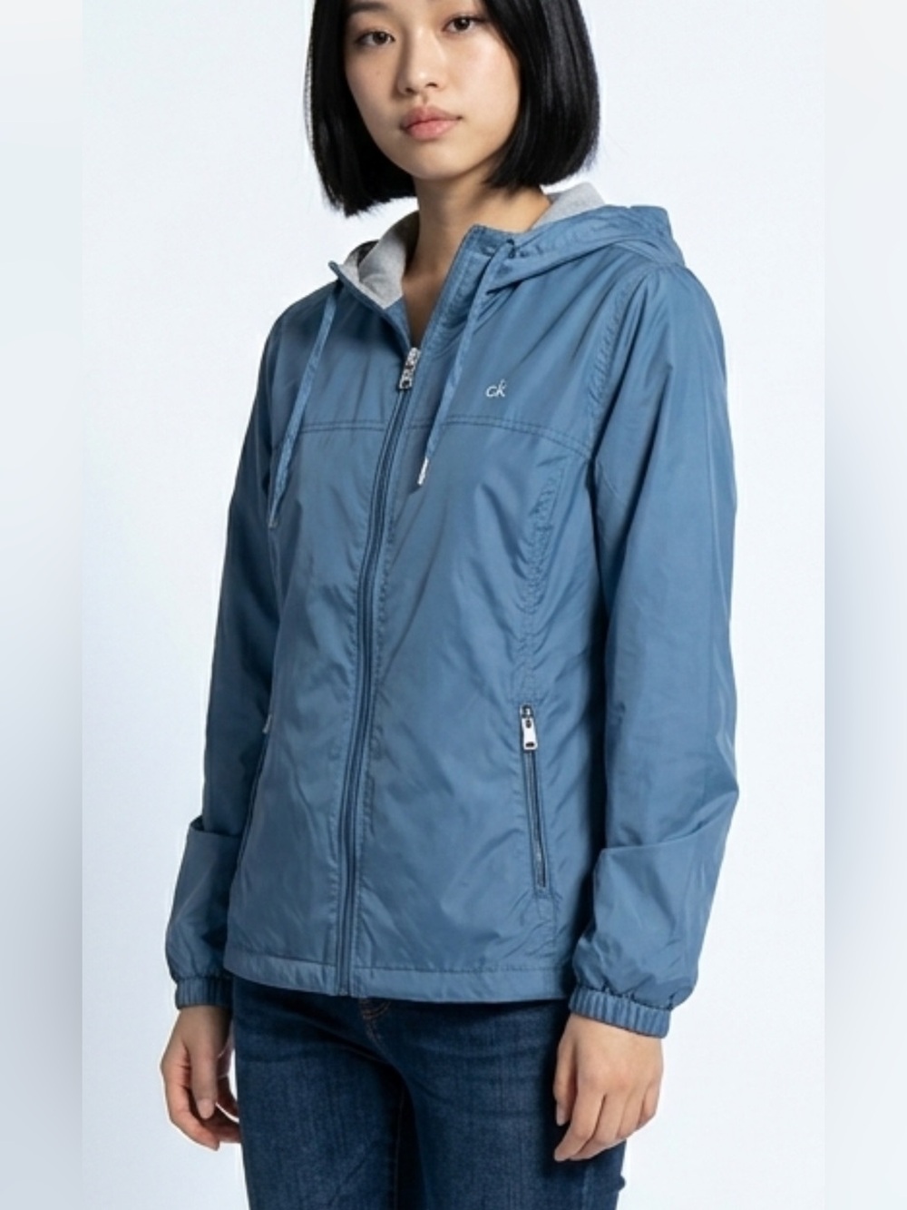 Hoodie jacket full zipper Calvin Klein like new